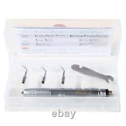 Dental Ultrasonic Air Scaler Handpiece Sonic Perio 2 Holes & 3 Original Tips DL