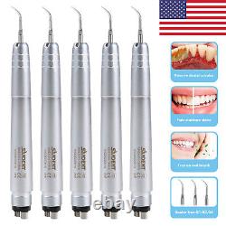 Dental Ultrasonic Air Scaler Handpiece Sonic Perio 4 Holes Tips Midwest ty