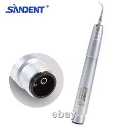 Dental Ultrasonic Perio Air Scaler Handpiece 2 & 4 Holes+3 Scaling Tips Tool de