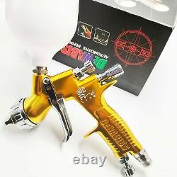 Devilbiss Spray Gun GTI PRO LITE Gold 1.3mm nozzle LVMP Car Paint Tool Pistol