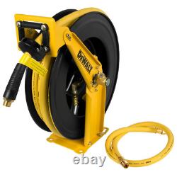 Dewalt 1/2 in. 50 ft Retractable Auto Air Compressor Pneumatic Hose Reel Tool