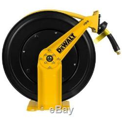 Dewalt 1/2 in. 50 ft Retractable Auto Air Compressor Pneumatic Hose Reel Tool