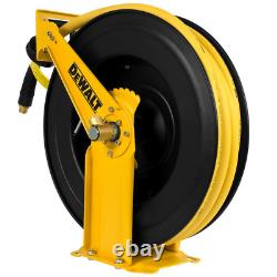 Dewalt 1/2 in. 50 ft Retractable Auto Air Compressor Pneumatic Hose Reel Tool