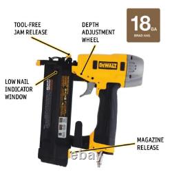 Dewalt Brad Nailer Air Hose Kit 18-Gauge Pneumatic 2 In. Flexible 50 Ft X 1/4 In