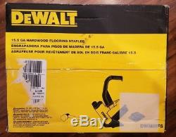 Dewalt Pneumatic 15.5-Gauge Hardwood Flooring Spapler DWMIIIFS NewithSealed