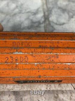 Dotco 10L2500-36 Inline Grinder Orange 10 Length 23000rpm Pneumatic