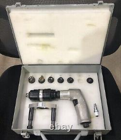 Dotco rivet shaver kit, aviation, aircraft, sheetmetal, pneumatic / air tool