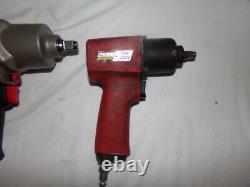 Earthquake Tools 1/2'' Air Pneumatic Impact Wrench & 3/8 Air Impact Wrench Set