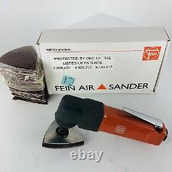 FEIN AIR Detail SANDER MOX 6-25 with70 Sanding pads Pneumatic Oscillating Tool