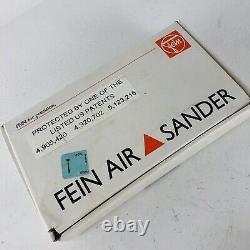 FEIN AIR Detail SANDER MOX 6-25 with70 Sanding pads Pneumatic Oscillating Tool