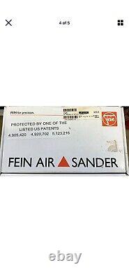 FEIN AIR Detail SANDER MOX 6-25 with70 Sanding pads Pneumatic Oscillating Tool