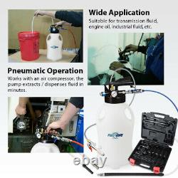 FIRSTINFO Two Way 10L Pneumatic ATF Fluid Refill Extractor/Dispenser-US