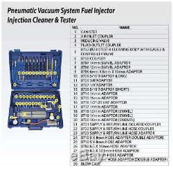 FIT Air / Pneumatic Vacuum System Fuel Injector / Injection Cleaner & Tester Kit