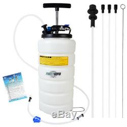 FIT TOOLS 15L Pneumatic / Air & Manual / Hand Oil & Fluid Extractor Vacuum Pump