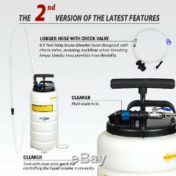 FIT TOOLS 15L Pneumatic / Air & Manual / Hand Oil & Fluid Extractor Vacuum Pump