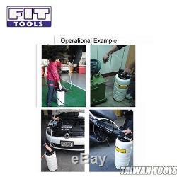 FIT TOOLS 15L Pneumatic / Air & Manual / Hand Oil & Fluid Extractor Vacuum Pump