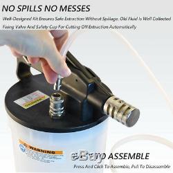 FIT TOOLS Pneumatic / Air Brake Oil Extractor and Brake auto Bleed / Bleeder Kit