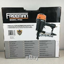 Freeman PFS9 9 ga 2 Professional Pneumatic Fencing Stapler with Case Air Tool