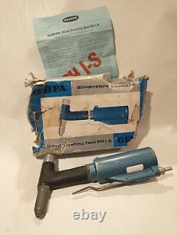 Gesipa PHI/II-A 101/81 Pneumatic Blindnietpist Riveting Tool PH I-A West Germany
