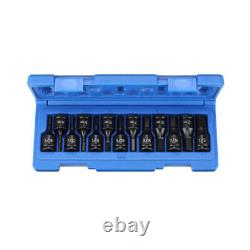 Grey Pneumatic 1298HC Socket Set 3/8 Drive SAE/Metric Combo Hex 13 Pieces