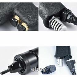 Handheld Air Rivet Nut Gun Pull Gun Riveter Pneumatic Riveting Tool M5-M6