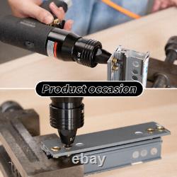 Handheld Air Rivet Nut Gun Pull Gun Riveter Pneumatic Riveting Tool M5-M6
