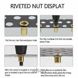 Handheld Pneumatic Riveters Pneumatic Pull Setter Air Rivets Nut Gun