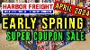 Harbor Freight Early Spring Super Coupon Sale April 2024