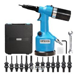 Heavy Duty Air Hydraulic Rivet Nut Tool, Pneumatic Riveter Automatic Rivet Nu