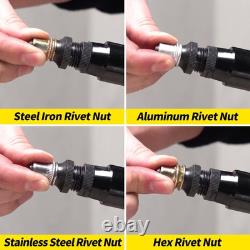 Heavy Duty Air Hydraulic Rivet Nut Tool, Pneumatic Riveter Automatic Rivet Nu