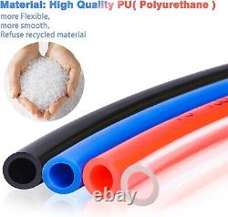 Heavy-Duty Blue PU Tubing 100 Meters Air Hose for Compressor Applications
