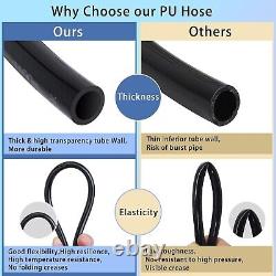High-Pressure PU Air Hose 10mm OD x 6.5mm ID 262 FT for Industry Applications