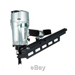 Hitachi NR83A5 Plastic Collated Round Head Pneumatic Framing Nailer