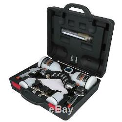 Husky HVLP Standard Gravity Feed Spray Gun Kit Pneumatic Paint Sprayers Air Tool
