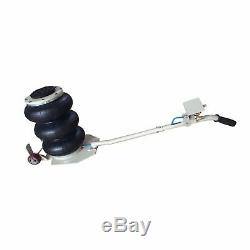 INTBUYING 3 Ton Triple Bag Air Jack Pneumatic Heavy Duty Lift Jack 6600lbs