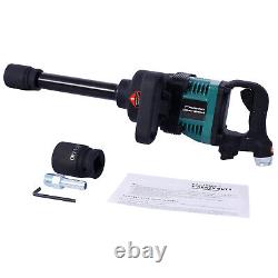 Industrial 1 inch Air Impact Wrench Gun Long Shank Pneumatic Truck with38mm & 41