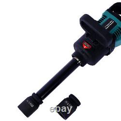 Industrial 1 inch Air Impact Wrench Gun Long Shank Pneumatic Truck with38mm & 41