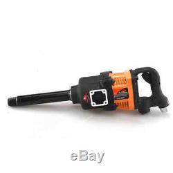 Industrial Air Impact Wrench 1' Pneumatic Compressor Long Shank 1,900ft