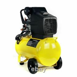 Industrial Portable 3.5HP Air Compressor Tank Pneumatic Motor 125 PSI 10 Gallon