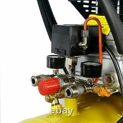 Industrial Portable 3.5HP Air Compressor Tank Pneumatic Motor 125 PSI 10 Gallon