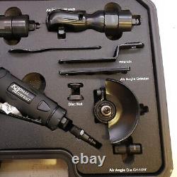 Kimball Midwest 0.5HP 5-In-1 Pneumatic Accessory Tool Kit With Black Case 84-150