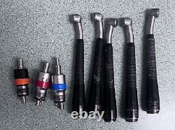 LARES 557 Turbo+ High Speed Handpieces -Lot Of 5 Hand Pieces USA Dental Head