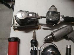 Lot Of 9 Aircraft Automotive Air Tools Pneumatic Mina Vac Apt Rooac Cp Lot #1