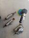 Lot of 4 Air Tools Chicago Pneumatic Devilbiss inline drills and sanders READ
