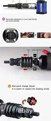 M2308 Nut Rivet Gun Industrial Grade Riveting Tool Pneumatic Rivet Nut Gun #