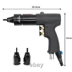 M5-M6 Handheld Air Rivet Nut Gun Pull Gun Riveter Pneumatic Riveting Tool