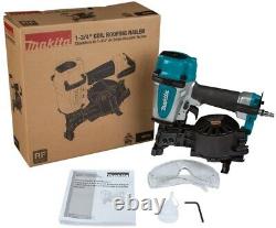 Makita AN454 1-3/4-Inch 120-Psi Adjustable Pneumatic Roofing Coil Nailer
