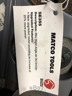 Matco Tools Silver Eagle SE355 Right Angle 90° Air / Pneumatic Die Grinder