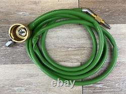 Medtronic V03 Midas Rex Legend T2775 Gold Pneumatic Drill with 4 Attachments