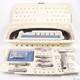 MicroAire 1000-100 Air Motor Drill Saw Set with Hose & Sterilization Tray 9 Pieces